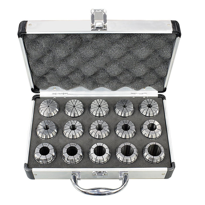 15 Piece Precision Inch ER-40 Collet Set, 1/8" to 1"