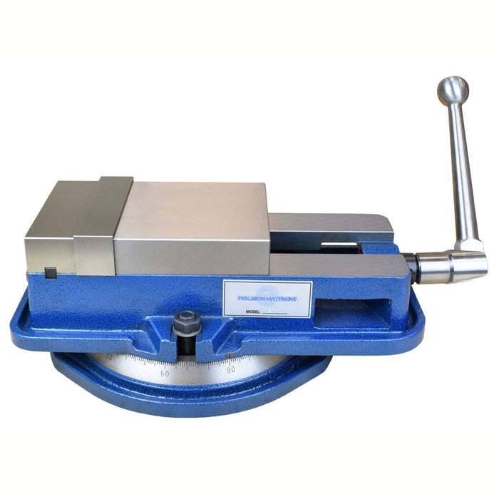 6 Inch High Precision Milling Vise w/Swivel Base