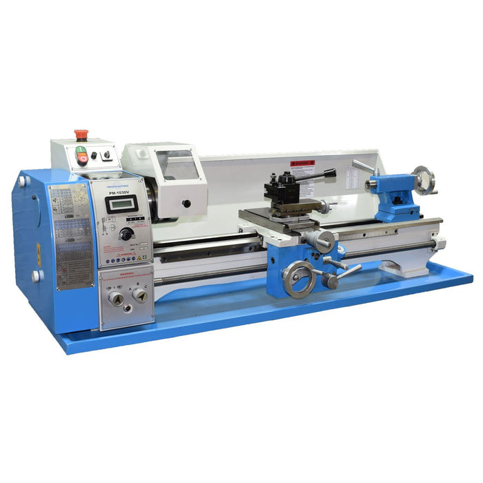 PM-1022V 10"x22" / PM-1030V 10"x30" Precision Lathes