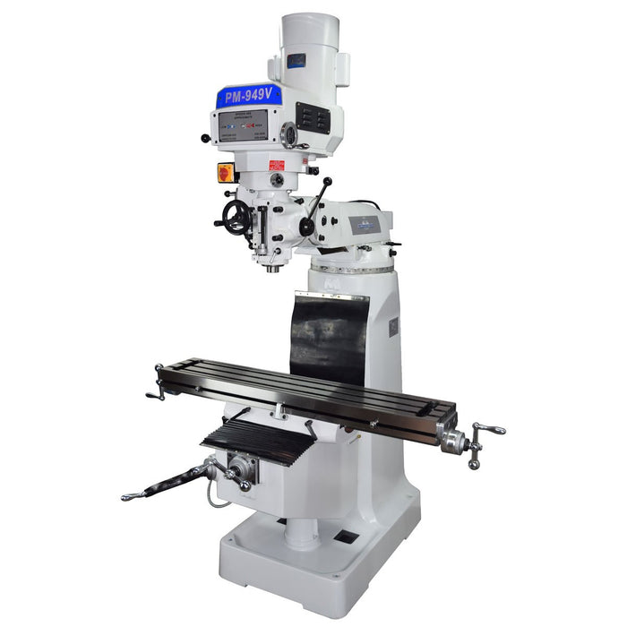 PM-949TS / PM-949TV 9x49 Knee Milling Machine