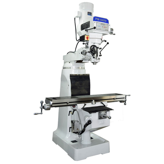 PM-949TS / PM-949TV 9x49 Knee Milling Machine