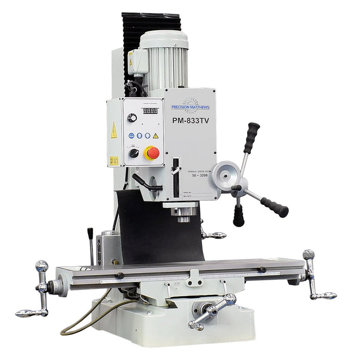 PM-833TV Variable Speed Milling Machine