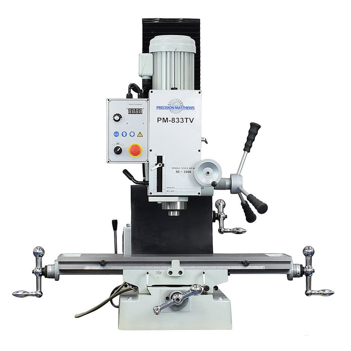 PM-833TV Variable Speed Milling Machine