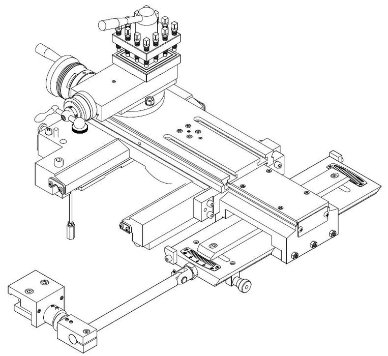 14-16 TL Lathe Taper Attachment