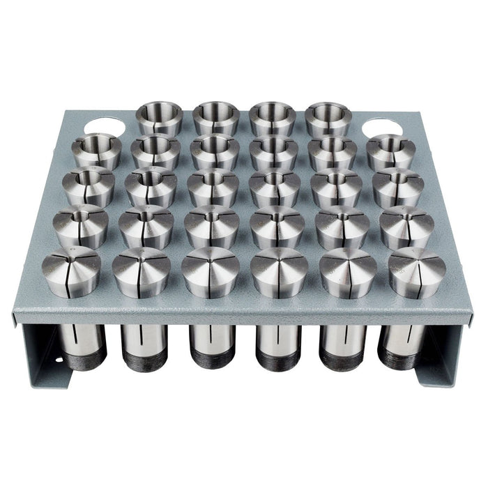 28 Piece Precision METRIC 5C Collet Set, 1mm to 28mm