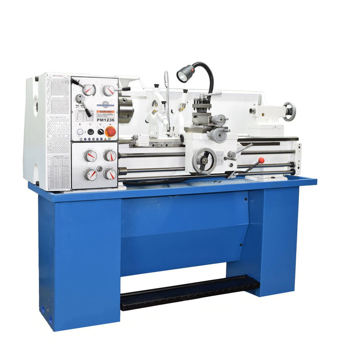 PM-1236 12"x36" Precision Lathe with Stand