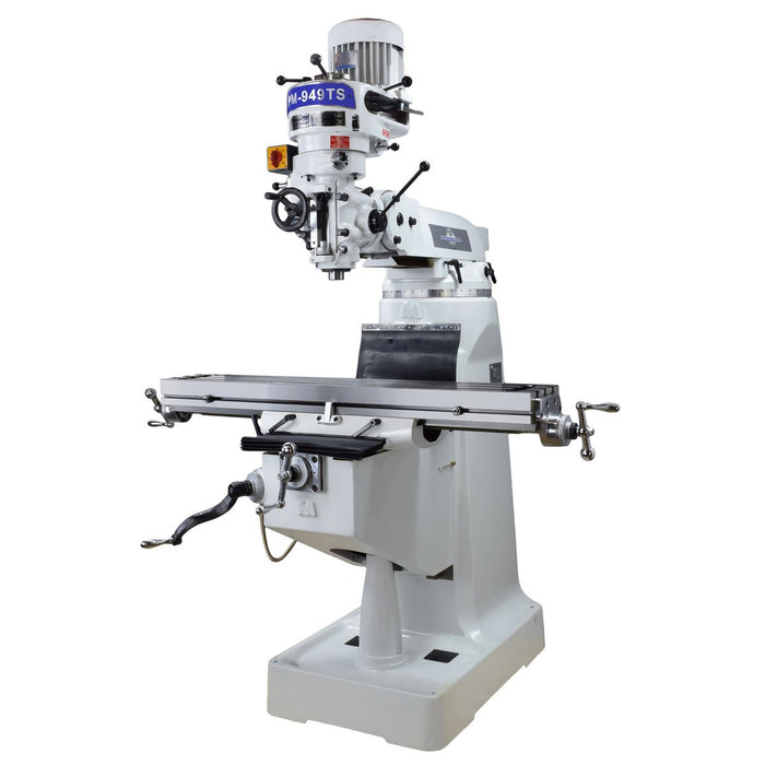 PM-949TS / PM-949TV 9x49 Knee Milling Machine