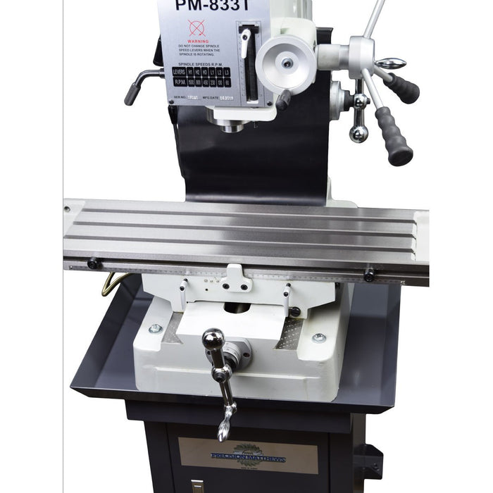 PM-833TV Variable Speed Milling Machine